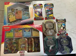 Pokemon TCG Scarlet & Violet 151 Mini Tin 5-Pack Box, and more - Image 1