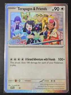 Pokemon Terapagos and Friends Black Star Promo Jumbo English NM/M - Image 1
