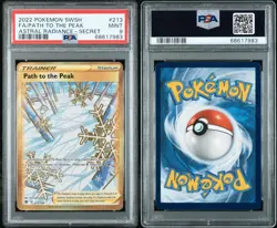 Pokemon TCG SWSH Path to the Peak - Astral Radiance 213/189 - PSA 9 - Image 3