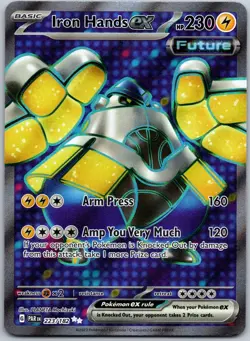 Iron Hands ex 223/182 Ultra Rare Paradox Rift Near Mint - Image 1