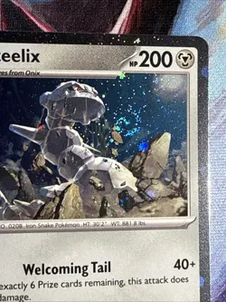 🌀Steelix 093/132 - Cosmos Holo - Perfect Order Promo - Swirl 🌀 See Description - Image 2
