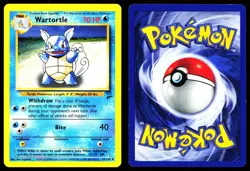 WARTORTLE 63/130 UNCOMMON BASE SET 2 POKEMON NM - Image 3