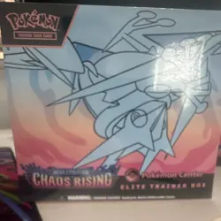 Pokemon Center Pokemon TCG Chaos Rising Elite Trainer Box - Dialga - Image 1