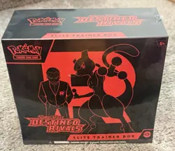 Pokemon Scarlet & Violet Destined Rivals Elite Trainer Box ETB 🔥 VERY CLEAN BOX - Image 1