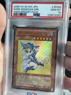 PSA 10 Dark Magician Girl Yap1-Jp006 anniversary Pack Yu-gi-oh Japanese - Image 1