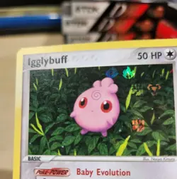 Igglybuff Uncommon Hidden Legends Pokemon Card Reverse Holo 37/101 LP - Image 2