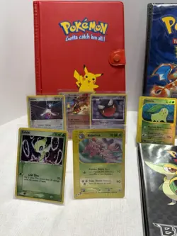 Pokemon TCG Vtg Lot. 4 Binders Sandstorm XY Etc Holo & Reverse 100+ Cards Promo - Image 2