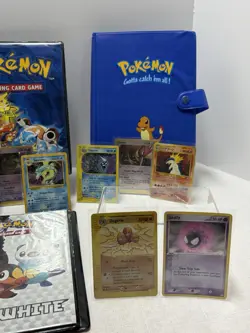Pokemon TCG Vtg Lot. 4 Binders Sandstorm XY Etc Holo & Reverse 100+ Cards Promo - Image 3