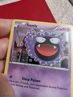 Gastly XY132 Holo Black Star Promo Pokemon Card Excellent - Image 3