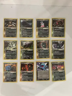Pokemon TCG Team Rocket Returns Dark Lot 12 Card lot - Image 1
