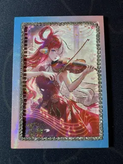 Goddess Uta Diamond Card Metal Beautiful Waifu Doujin Case Prize One Piece - Image 1