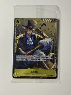 Sabo (Tin Pack Set Vol 2) P-073 One Piece Promotion Cards Foil SEALED - Image 1