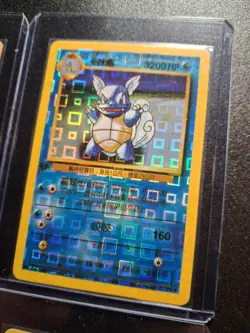 Vintage Pokemon Vending Machine Sticker Card Holo 4 Card Lot TCG Base Set Prism - Image 3