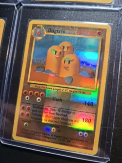 Vintage Pokemon Vending Machine Sticker Card Holo 4 Card Lot TCG Base Set Prism - Image 4