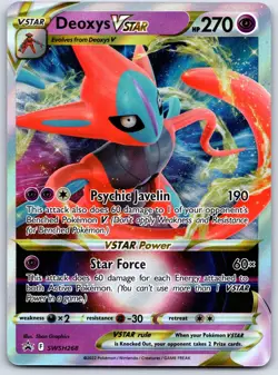 Deoxys VSTAR Promo SWSH: Sword & Shield Promo Cards Holo SWSH268 NM - Image 1