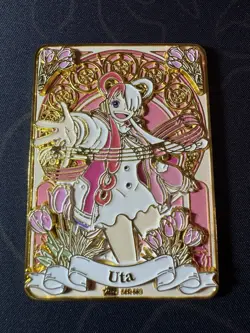 Uta Metal Card Beautiful Waifu Doujin Case Prize One Piece Limited Edition CCG - Image 1