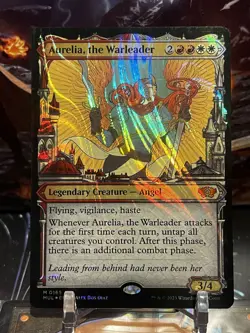 MTG | Aurelia, The Warleader (💫Halo Foil✨) [Multiverse Legends] - Image 1