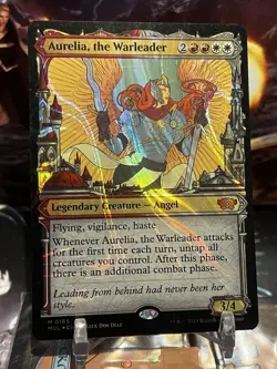 MTG | Aurelia, The Warleader (💫Halo Foil✨) [Multiverse Legends] - Image 2
