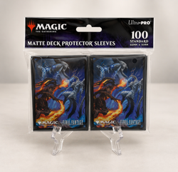 MtG Ultra PRO Final Fantasy Sleeves: Ifrit vs Bahamut 100 Pack Brand New Sealed - Image 1