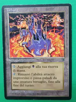 Magic the Gathering MTG FBB ITALIAN Legends URBORG U MP 1994 Nice! - Image 1