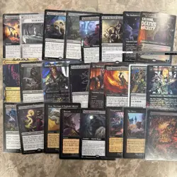 MTG magic the gathering Black Lot 2: Tainted Pact; Opposition Agent; Damnation+ - Image 1