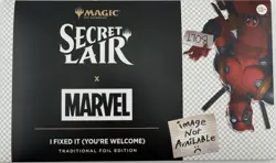 Magic: The Gathering Secret Lair Marvel Deadpool Traditional Foil Edition - Image 1