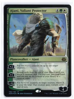 Ajani, Valiant Protector Aether Revolt Foil - Image 1