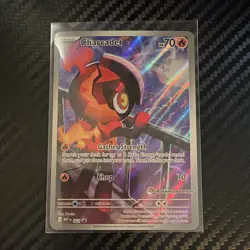 Pokemon Charcadet Promo Holo Card Basic 70 HP Pokemon Center MEP 022 English - Image 1