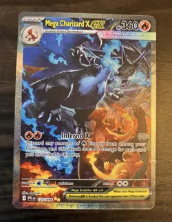 Pokemon TCG Mega Charizard x EX 125/094 (Near Mint Condition) - Image 1