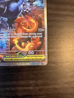 Pokemon TCG Mega Charizard x EX 125/094 (Near Mint Condition) - Image 4