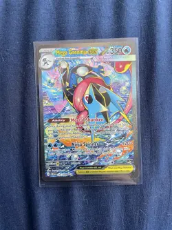 Mega Greninja ex SIR 116/086 Chaos Rising Special Illustration Rare Pokemon TCG - Image 1