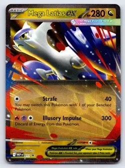 Mega Latias ex 011 Holo Promo ME: Mega Evolution Promo Pokemon Near Mint - Image 1