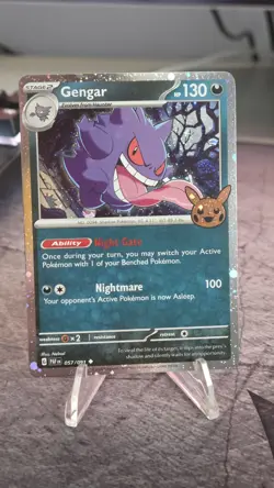 Pokemon TCG Gengar 057/091 Cosmos Holo Trick or Trade Near Mint Condition - Image 1