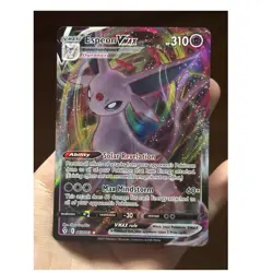 2021 Pokemon Espeon VMAX Ultra Rare Holo Evolving Skies ENG - Image 1