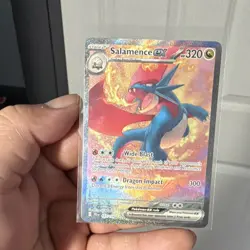 The Pokemon Company Salamence ex 187/159 SV09 Journey Together Holo EN 320HP - Image 1