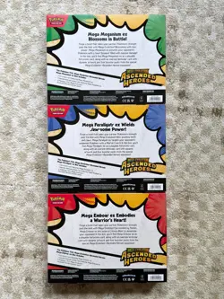 Pokemon TCG: Ascended Heroes EX Box 3-Pack (Costco Exclusive Bundle) ✅NEW✅ - Image 2