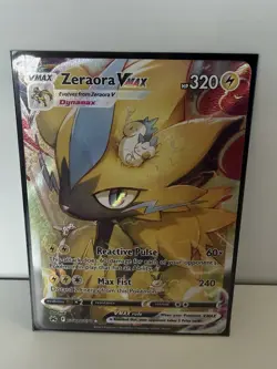 Pokemon Zeraora VMAX GG42/GG70 Crown Zenith Galarian Gallery Ultra Rare NM - Image 1