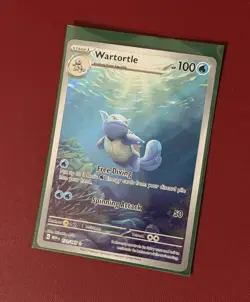 Wartortle 171/165 Illustration Rare Sv: Scarlet & Violet 151 Holo Pokemon Card - Image 1