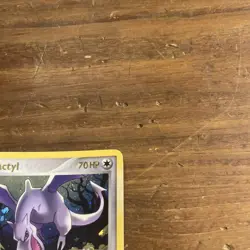 Pokemon TCG Aerodactyl Holo Rare Reverse Holo 1/92 Legend Maker 70 HP Eng - Image 4