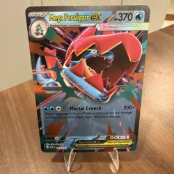 2026 Pokemon Ascended Heroes Mega Feraligatr ex Double Rare #043/217 - Image 1