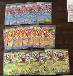 Pokemon Ascended Heroes Mega Ex Box Promos - LOT OF 22 NM - Image 1
