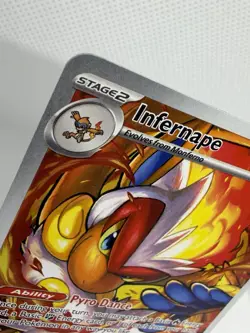Pokemon Infernape 173/167 Twilight Masquerade Illustration Rare Full Art Holo EN - Image 2
