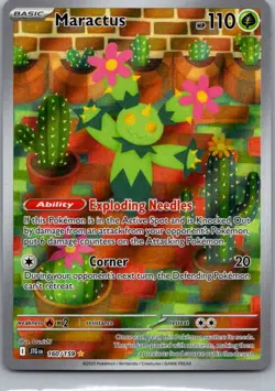 Maractus 160/159 Illustration Rare Journey Together Pokemon Holo Near Mint - Image 1