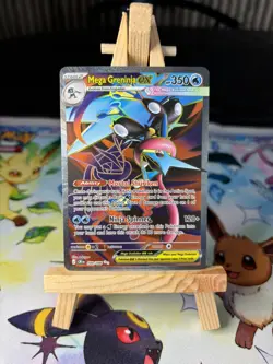 Mega Greninja ex 100/086 | Chaos Rising | NM | Full Art | MEGA | Pokemon TCG - Image 1