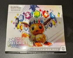 Pokemon TCG Scarlet Violet Prismatic Evolutions ETB Elite Trainer Box New Sealed - Image 1