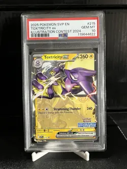 Pokemon PSA 10 Toxtricity Illustration Contest 2024 - Image 1