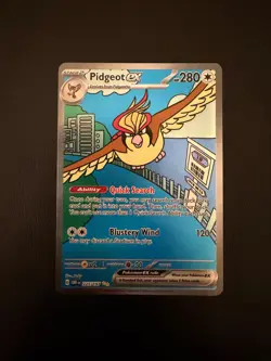 2023 | Pokemon Obsidian Flames | Pidgeot EX Special Illustration Rare | 225/197 - Image 1