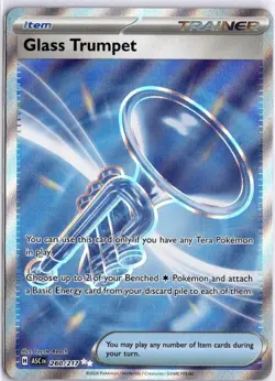 Glass Trumpet 260/217 Ultra Rare Ascended Heroes Pokemon Holo Near Mint - Image 1