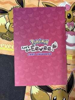 Set Of 9 Let's Go Eevee Database Peru Eevee Holo Eeveelutions Pokemon - Image 3