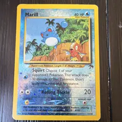 Pokemon TCG Marill 11/18 Southern Islands Promo Reverse Holo English - Image 1